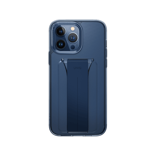 Uniq Hybrid Heldro Mount With Stand Case for iPhone 15 Pro - Ultramarine Deep Blue