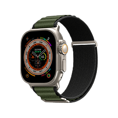 SkinArma Kobu Watch Strap for Apple Watch 49/45/44mm - Olive