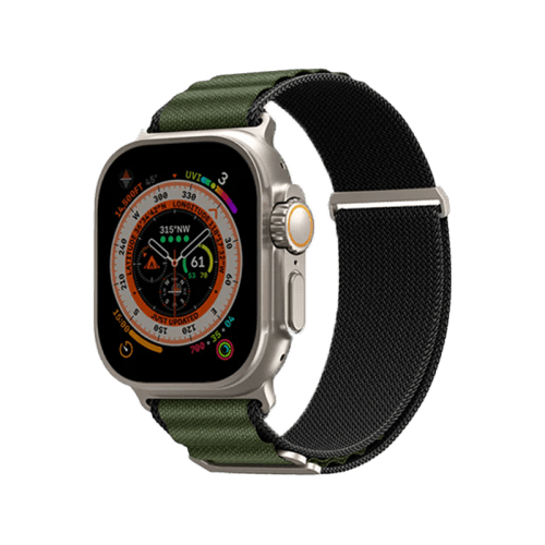 SkinArma Kobu Watch Strap for Apple Watch 49/45/44mm - Olive