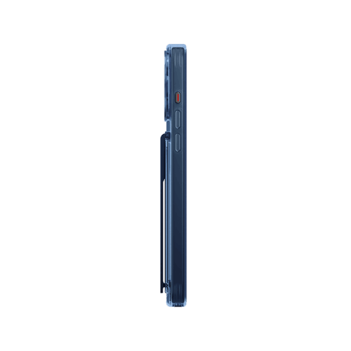 Uniq Hybrid Heldro Mount With Stand Case for iPhone 15 Pro - Ultramarine Deep Blue