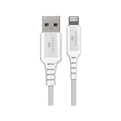 Engage USB-A to Lightning Cable 1m - White