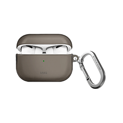 Uniq Glase Hang Case for Airpods Pro 2 - Glossy Smoke