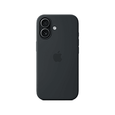 Apple Silicone MagSafe Case for iPhone 17 - Black