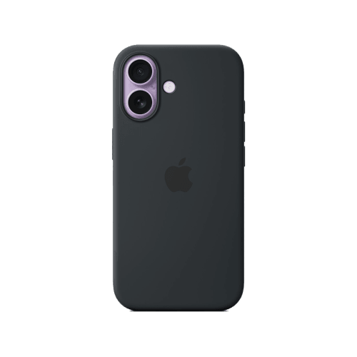 Apple Silicone MagSafe Case for iPhone 17 - Black