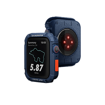 SkinArma Kurono Case for Apple Watch 44/45 mm - Blue