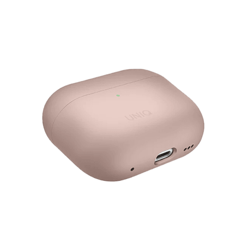 Uniq Hybrid Lino Liquid Silicon Case for Airpods Pro 2 - Blush Pink