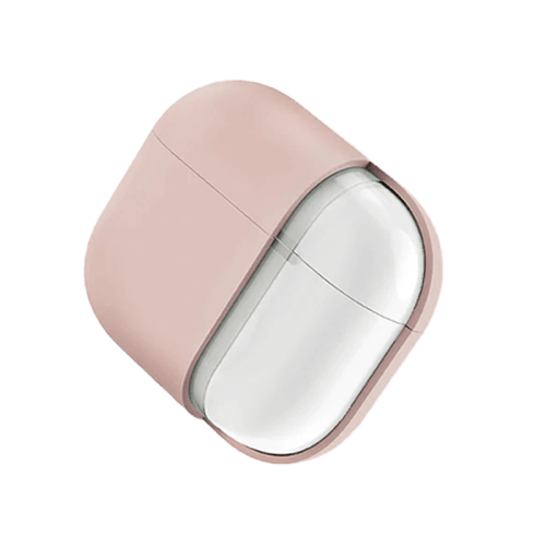 Uniq Hybrid Lino Liquid Silicon Case for Airpods Pro 2 - Blush Pink