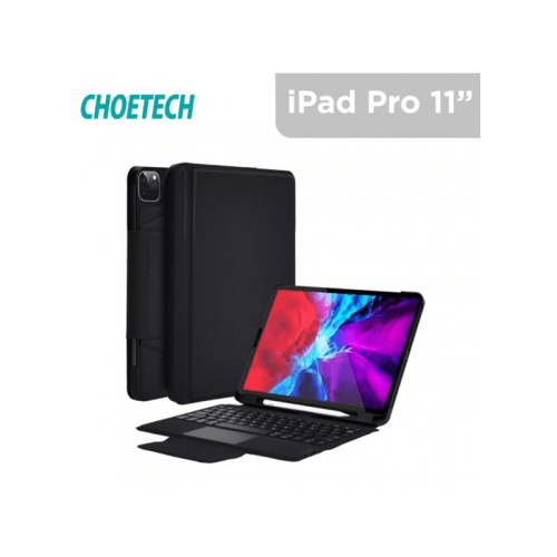 Choetech Magic Keyboard for iPad Pro 11" 3rd Gen Arabic - Black