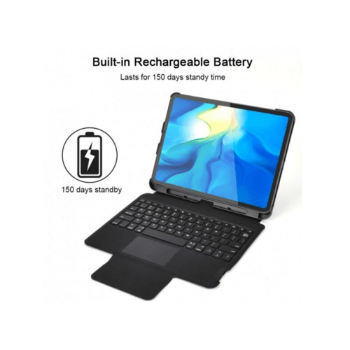 Choetech Magic Keyboard for iPad Pro 11" 3rd Gen Arabic - Black