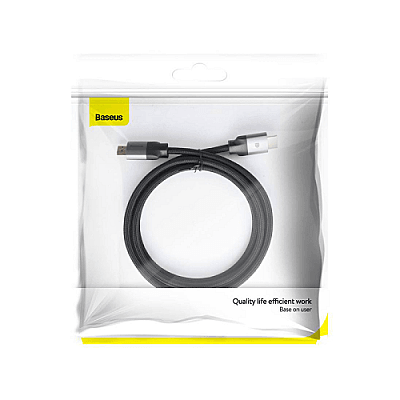 Baseus Enjoyment Series 4K HDMI to HDMI Cable 1M - Dark Grey