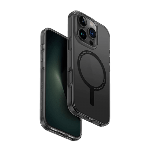 Uniq Hybrid Clario MagSafe Case for iPhone 16 Pro - Smoke