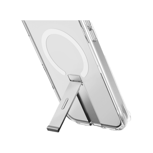 Uniq Hybrid Eleva MagSafe Case with Vertical Stand for iPhone 16 Pro – Lucent Clear