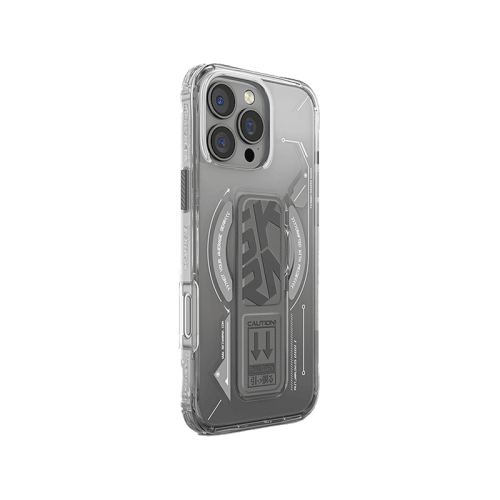 SkinArma Helio MagSafe Case With Grip Stand for iPhone 16 Pro - Titanium