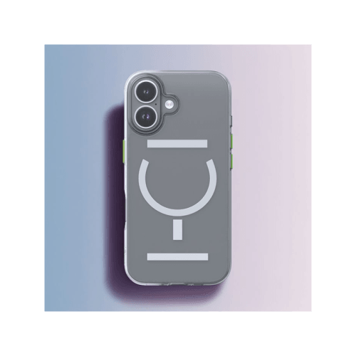 Goui Magnetic Clear Case With Magnetic Bars for iPhone 17 + Magnetic Strap