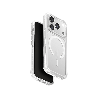 Uniq Hybrid Combat MagSafe Case for iPhone 17 Pro - Blanc White