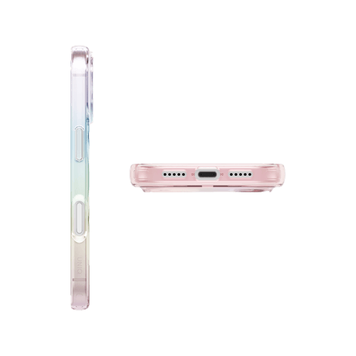 Uniq Hybrid Iridescia MagSafe Case for iPhone 17 Pro - Holo Quartz