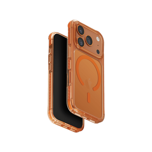 Uniq Hybrid Combat MagSafe Case for iPhone 17 Pro - Volt Orange