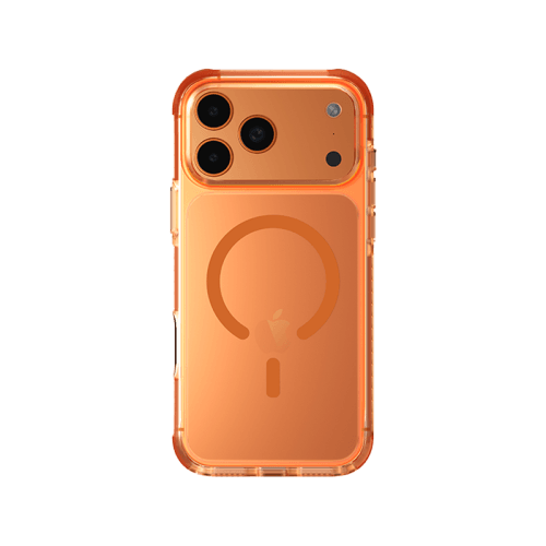 Uniq Hybrid Combat MagSafe Case for iPhone 17 Pro - Volt Orange