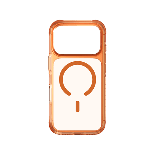 Uniq Hybrid Combat MagSafe Case for iPhone 17 Pro - Volt Orange