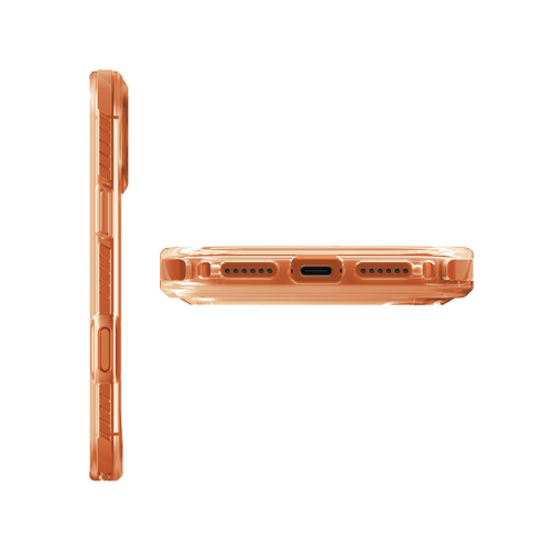 Uniq Hybrid Combat MagSafe Case for iPhone 17 Pro - Volt Orange