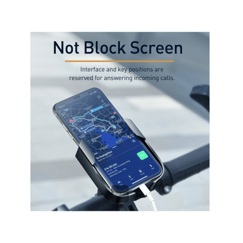 Baseus Armor Motorcycle Adjustable Holder - Black