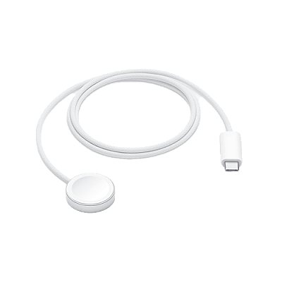 Apple Watch Magnetic Fast Charger To USB-C Cable 1M Original - White