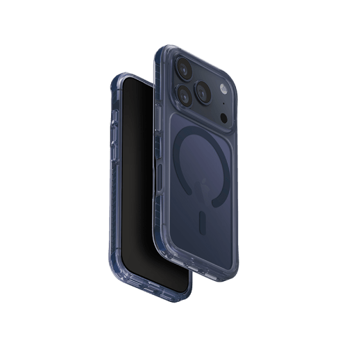 Uniq Hybrid Combat Magsafe Case for iPhone 17 Pro Max - Navy Blue
