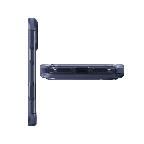 Uniq Hybrid Combat Magsafe Case for iPhone 17 Pro Max - Navy Blue