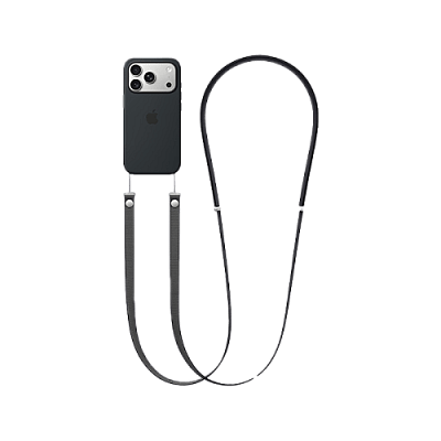 Apple Crossbody Strap - Black