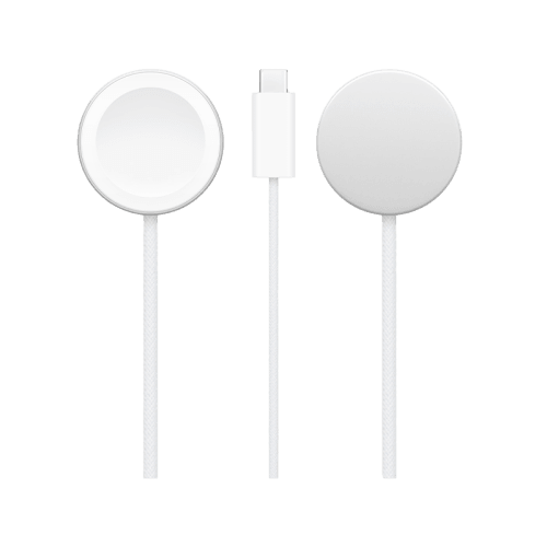 Apple Watch Magnetic Fast Charger To USB-C Cable 1M Original - White