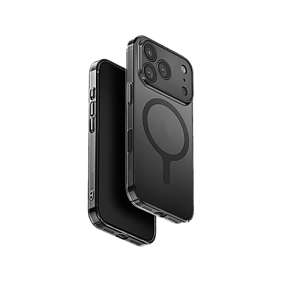 Uniq Airsuit MagSafe Case for iPhone 17 Pro Max - Glossy Smoke
