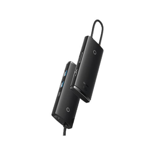 Baseus Lite Series 6-Port Hub - Black