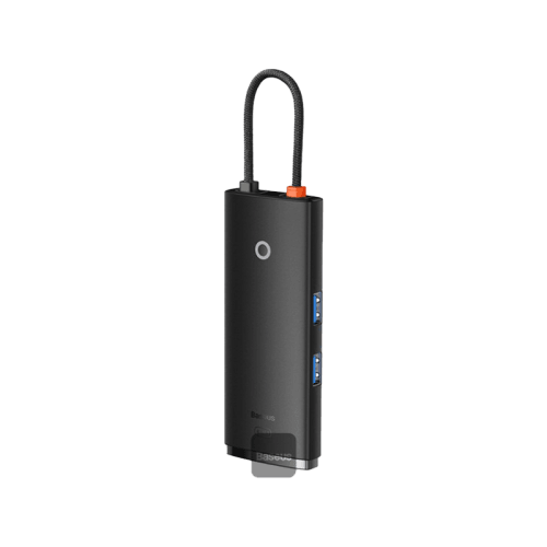 Baseus Lite Series 6-Port Hub - Black