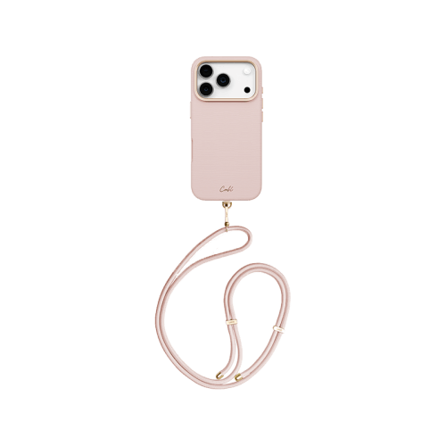 Uniq Coehl Mirelle MagSafe Case for iPhone 17 Pro - Shell Pink