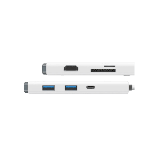 Baseus Lite Series 6-Port Hub - White
