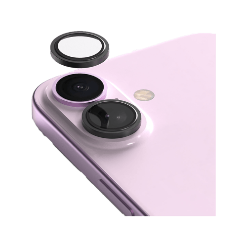 Araree C-Sub Core Clear Ring Camera Lens Protector for iPhone 16 / iPhone 16 Plus