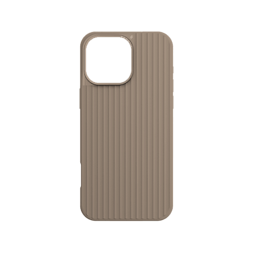 Smart Premium Magsafe Silicone Case for iPhone 16 Pro - Taupe