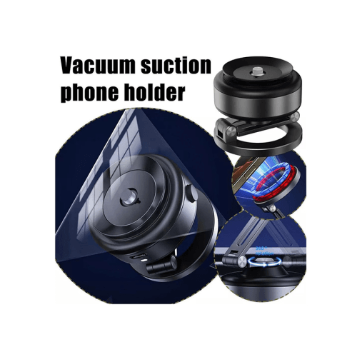 Sky MagSafe Vacuum Suction Phone Holder USB-C - Black