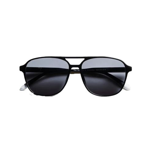 Barner Brad Glossy Sunglass - Black Noir