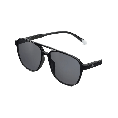 Barner Brad Glossy Sunglass - Black Noir