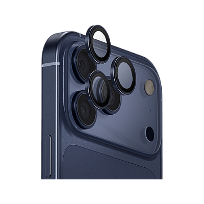 Uniq Optix Camera Lens Protector for iPhone 17 Pro & 17 Pro Max - Deep Navy
