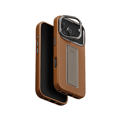 Uniq Hybrid Heldro Pro MagSafe Case for iPhone 17 Pro Max - Caramel