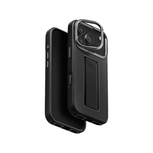 Uniq Hybrid Heldro Pro MagSafe Case for iPhone 17 Pro - Dallas Black