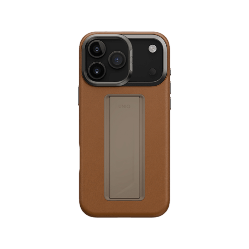 Uniq Hybrid Heldro Pro MagSafe Case for iPhone 17 Pro - Caramel