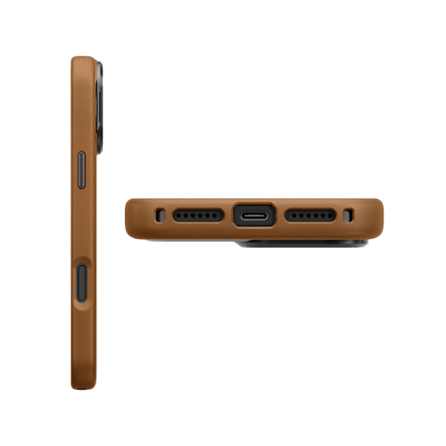 Uniq Hybrid Heldro Pro MagSafe Case for iPhone 17 Pro - Caramel
