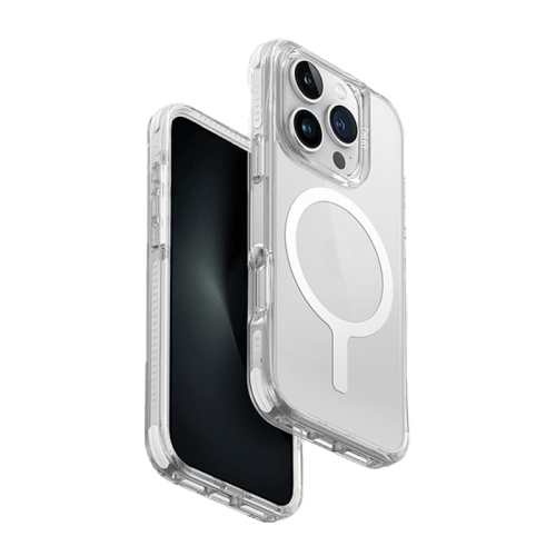 Uniq Hybrid Combat MagSafe Case for iPhone 16 Pro - Luminous White