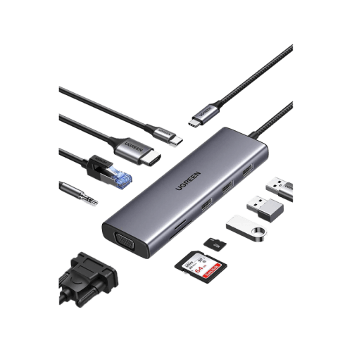 Ugreen USB-C multifunction Hub - Grey