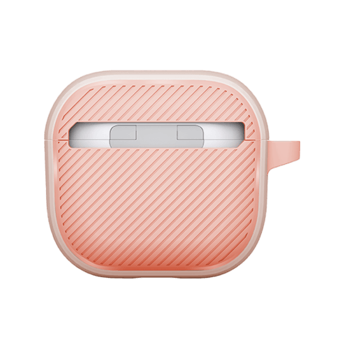 Uniq Clyde Lock Case for Airpods 4th Gen - Light Pink & Crepe Pink