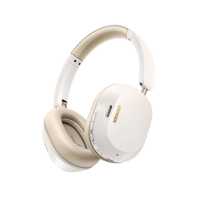 Ugreen Hi Tune Max 5c Hybrid Active Noise Cancellation Headphone - White