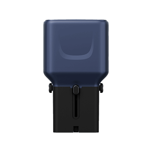 Energea TravelGo 2 Port USB-C 45W PD Travel Adapter - Blue Black
